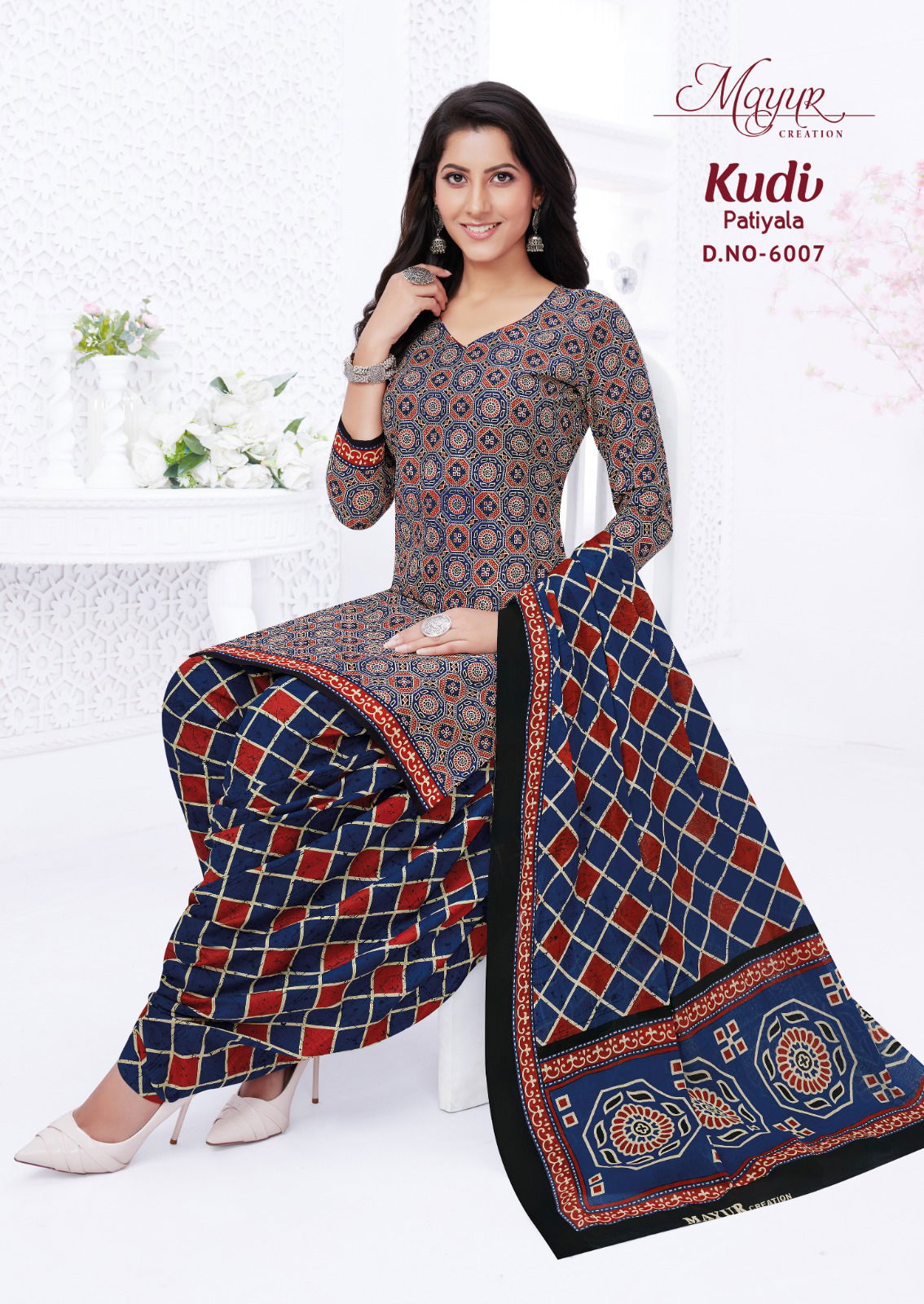 Kudi Patiyala Vol 6 By Mayur Printed Cotton Dress Material
